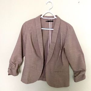 Tan blazer